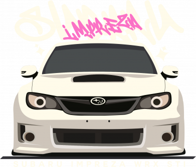 Чоловіча футболка Stedman Subaru Impreza WRX STI 2011 2