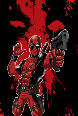 Принт Блокнот А5 Deadpool and goal, Фото № 2 - FATLINE