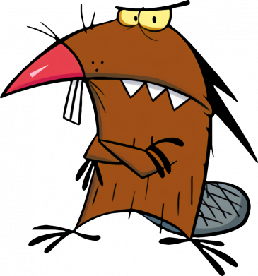 Принт Коврик для мыши Daggett Beaver, Фото № 2 - FATLINE