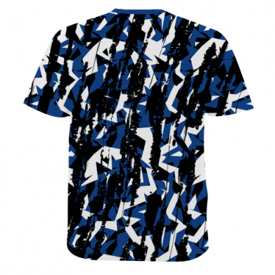 Мужская 3D футболка Scania logo and grunge 2