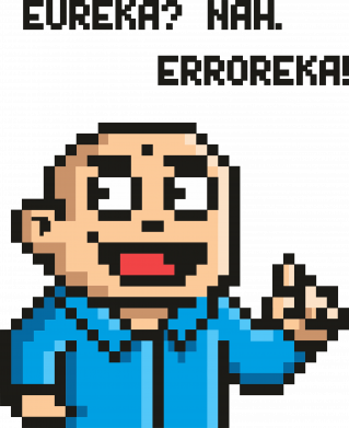 Кружка 320ml Эврика?  Нет.  Эррорика! 2