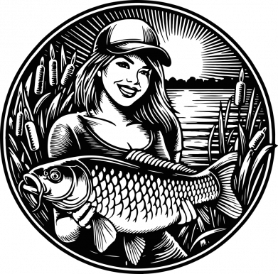 Термокружка негерметична Davos Дівчина рибалка з коропом 2