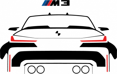 Металлическая табличка BMW 3 2