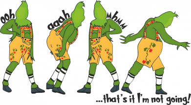 Шеврон круглый That's it I'm not going 2