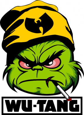 Шеврон щит Grinch Wu-tang clan 2