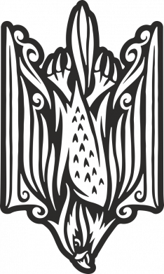 Сокол тризуб иллюстрация