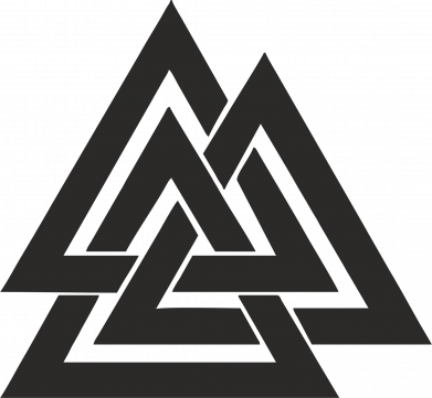 Принт Чехол для iPhone 13 Pro Max Valknut Logo, Фото № 2 - FATLINE