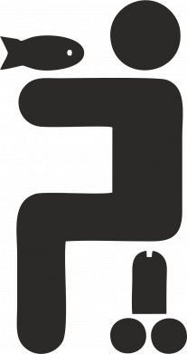 Наклейка І рибку скуштувати 2