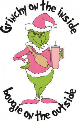 Принт Жіночі труси Grinchy on the inside, Фото № 2 - FATLINE