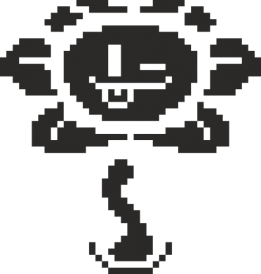 Кружка 320ml Undertale Flowey 2