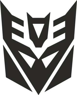 Рулетка-брелок Decepticons logo 2