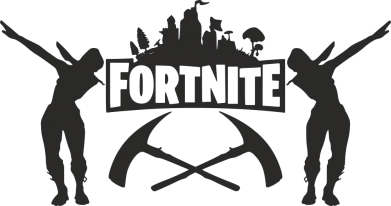 Принт Чоловіча футболка Stedman Fortnite dancing logo, Фото № 2 - FATLINE