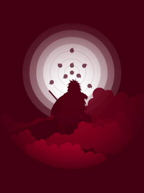 Флаг Uchiha Madara 2