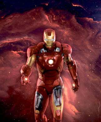 Чехол из раздела Мстители Iron Man in space для Xiaomi Poco M4 Pro 5G 2