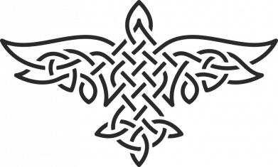 Ланч-бокс Sunny Ворон Одіна кельтський стиль символ вікінгів 2