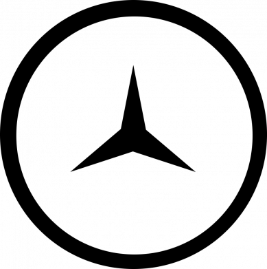 Принт Термопляшка Bloom2 Mercedes new logo, Фото № 2 - FATLINE