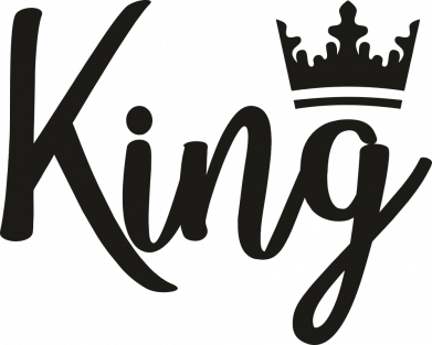 Пивний кухоль King (with a crown ) 2