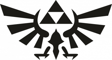 The royal crest of Hyrule