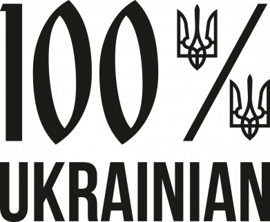 Шеврон прямокутний 100% UKRAINIAN 2