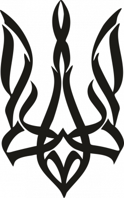 Зажим для денег Каллиграфический Герб 2