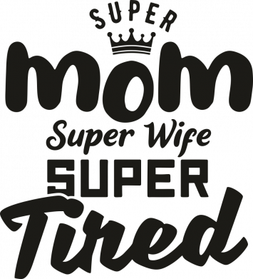 Кружка 320ml Super mom Super wife 2