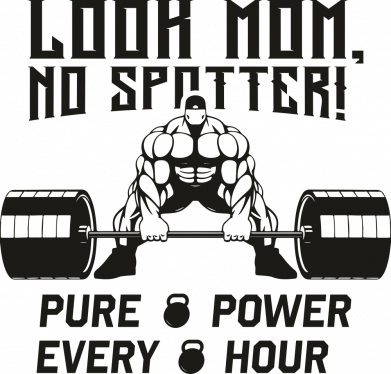 Look mom I'm no spotter