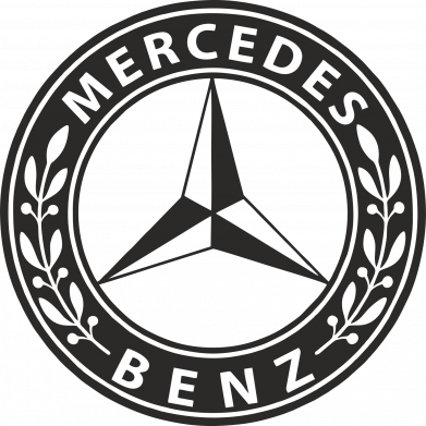 Кружка 320ml Mercedes Classic logo 2