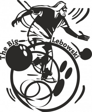 Шеврон прямокутний Великий Лебовські 2