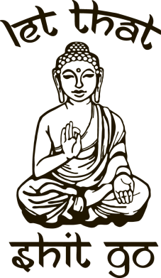 Кружка 180ml Let that shit go 2