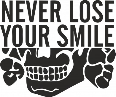 Брелок для ключей Never Lose Your Smile 2