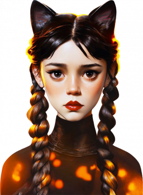 Чоловіча футболка Stedman Венздей кішка 2