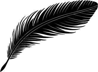 Кружка 320ml Перо птицы 2