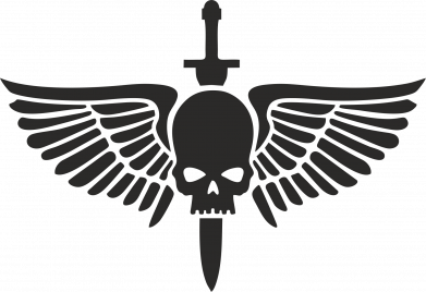 Кружка-хамелеон эмалированная Adeptus Astartes 2