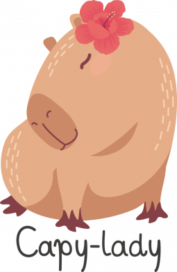 Чехол из раздела magic_forest Леди капибара для Xiaomi Redmi A1 2