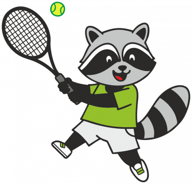 Енот-Теннисист или Король корта