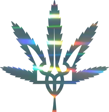 Герб України Каннабис Голограма