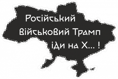 Термобутылка Viano Русский военный Трамп иди на Х.. ! 2