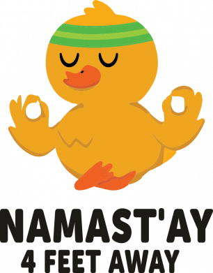 Кружка 180ml Duck Namast'ay Away 2