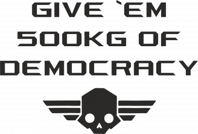 Термобутылка Viano Give them 500kg of democracy 2