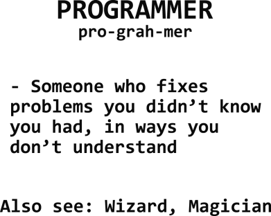 Принт Фартук Programmer, Фото № 2 - FATLINE