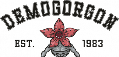 Шеврон круглый Demogorgon. Est 1983 2