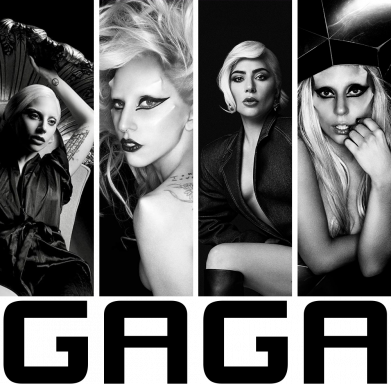 Кружка 320ml Gaga collage 2
