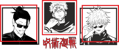 Jujutsu Kaisen trio