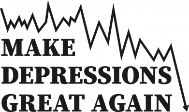 Принт Термокружка Davos Make depressions great again, Фото № 2 - FATLINE