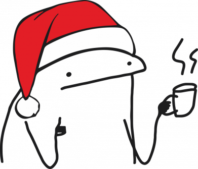 Принт Кружка двухцветная 320ml Meme Happy Christmas, Фото № 2 - FATLINE