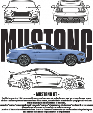 Чехол из раздела Ford Ford Mustang GT для Apple iPhone 15 Pro 2