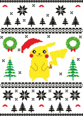Pikachu Christmas sweater