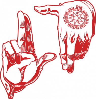 Термобутылка Viano Alucard hands 2