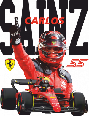 Кружка 320ml Carlos Sainz 2