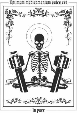 Чехол из раздела Skeletons Лучшее лекарство - покой для Xiaomi 11T 2